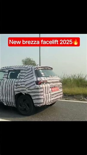 Brezza facelift 2025 🔥 #shorts