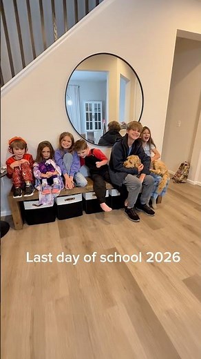 Watching the first day of school videos next to the last day of school videos🥹