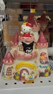 HELLO KITTY & FRIENDS CASTLE COIN BANK - BIRTHDAY CAKE HELLO KITTY KUROMI MY MELODY SANRIO