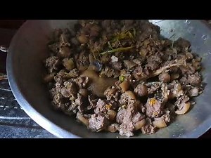 memasak daging buruan ala suku dayak borneo (suku seberuang)#berburumenjelajahutan#