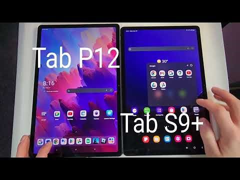 Samsung Tab S9 Vs Lenovo Tab P12 Speed Test Comparison