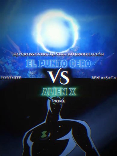 Alien X vs El Punto Cero #wisedit #fortnite #ben10