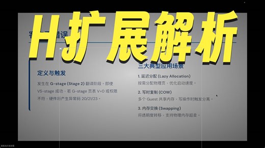 RISC-V H Extension 中断与同步陷阱解析与实现 - 黄烁 - 20260114 - PLCT实验室内部分享