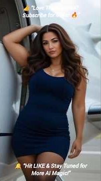 Hot & Sexy Air Hostess Models ✈️ | Stunning AI-Generated Flight Attendants