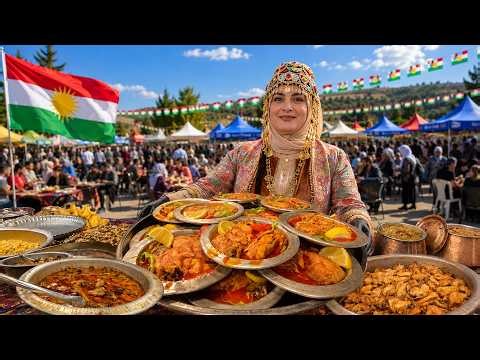 The Biggest Food Festival in Kurdistan! I Ate EVERYTHING