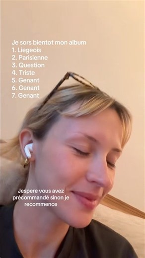 Je sais pas si vous avez bien entendu mais je sors bientôt mon album
