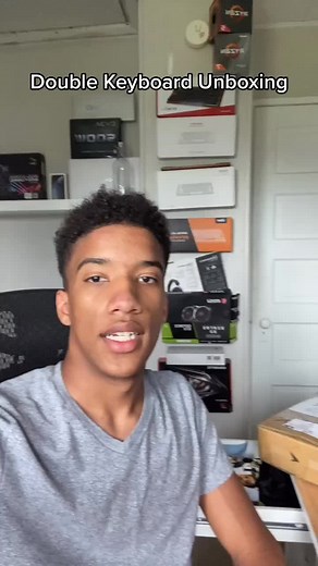 Thank you to @zertztech for finessing me these two boards. #pc #pcgaming #gaming #keyboard #gamingkeybord #customkeyboard #kbm