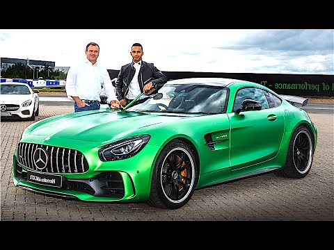 Mercedes AMG GTR REVIEW WORLD PREMIERE Lewis Hamilton Driving 2017 AMG GTR Engine Sound CARJAM TV