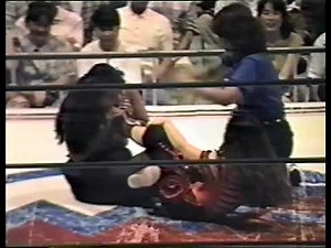 Mayumi Ozaki vs Devil Masami 6/16/1991 - JWP
