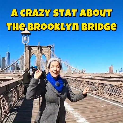 The Brooklyn Bridge's Cables Stretch from NYC to San Francisco and Back 2x. #brooklynbridge #nychistory #toursbyfoot | Tours by Foot - New York City