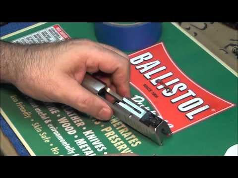 Ruger LC9 firing pin removal