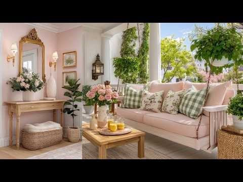 Vintage Cottage Home Tour | Soft Pink Decor, Antique, Beautiful & Timeless Elegance