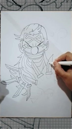 Dibujo a Buggy | One Piece Draw