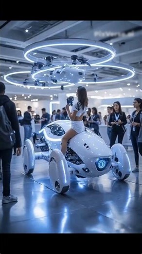 2025 Robotic Car Test Drive. #dronecar #robotexpo #innovation #futuretech