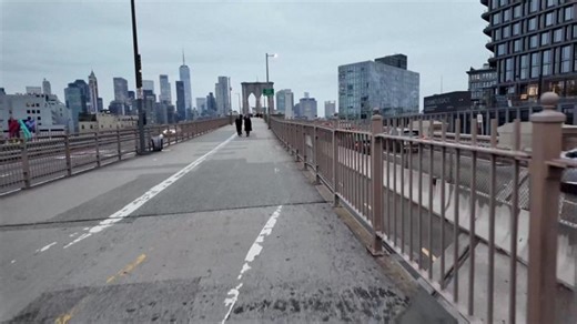 Nov 21, 2025 - NYC Live 4K Walk to Work: Manhattan, Brooklyn Bridges, Chinatown