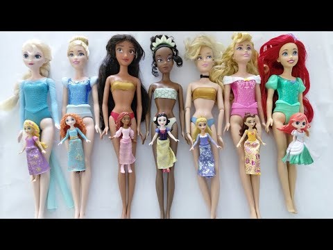 Disney Princess Doll Makeover ~ DIY Miniature Ideas for Barbie Wig, Dress, Faceup, andMore! DIY