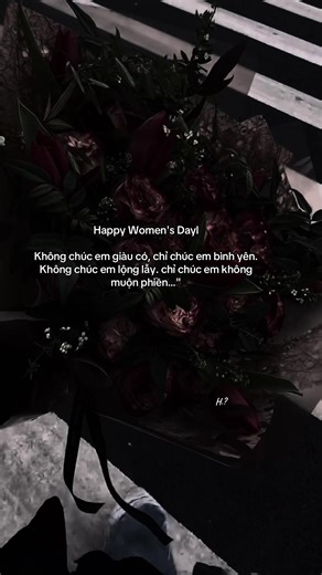 Gửi lời chúc cho chị em Nhân dịp 8-3 ngày quốc tế phụ nữ. Chúc cho chị em. Có một ngày lễ vui vẻ…. ❤️ #tamtrang #story #happywomensday #H2102001 #vanhung201