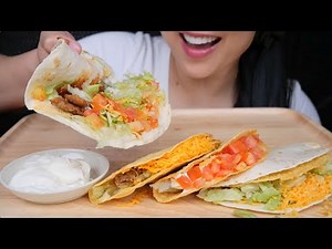 QUICK SNACK *TACO BELL (ASMR EATING SOUNDS) NO TALKING | SAS-ASMR