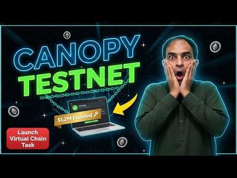 Canopy Testnet | Complete All Tasks | Launch Virtual Chain