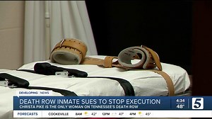 Tennessee death row inmate sues state in attempt to pause execution