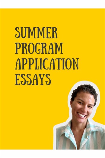 Writing summer program essays is a great warm up for college essays! #summerprograms #applicationessays #applyingtosummerprograms #showdonttell #applicationessays