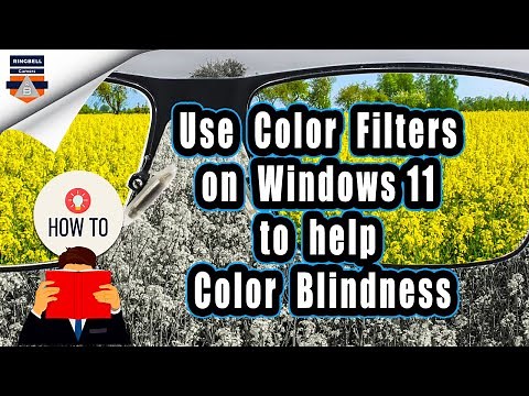 How to Enable and Use Color Filters on Windows 11 built-in color filters to help color blindness