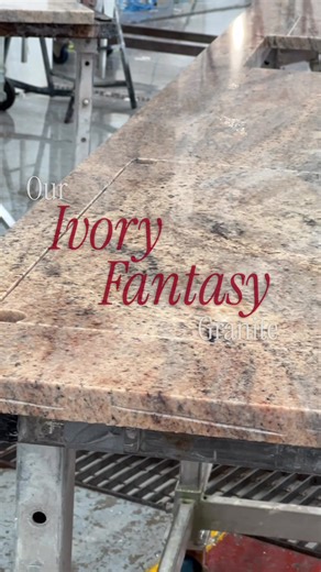 Our Ivory Fantasy Granite worktops, all ready for our customer! This set features a stunning large island as the showpiece, with the perfect hob and sink cut-outs with drainer grooves for a seamless fit. The soft ivory tones, natural veining and unique flecks make every slab one of a kind – a real statement in any kitchen. 📧 Email: info@al-muradgranite.co.uk 📞 Phone: 0113 252 5786 🚚 UK Nationwide 📍Howley Park Rd E, Morley, Leeds LS27 0BN #IvoryFantasyGranite #GraniteWorktops #QuartzWorktops