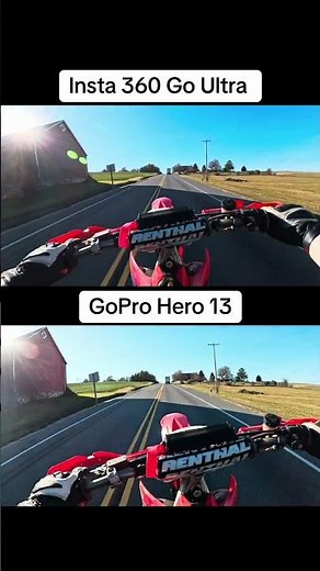 GoPro Hero 13 vs Insta 360 Go Ultra action camera comparison 🔥🔥🔥 #insta360 #goultra ‪@insta360‬