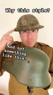 Why Did the Americans Adopt This Style of Helmet in WW1? #history #ww1 #helmet #military
