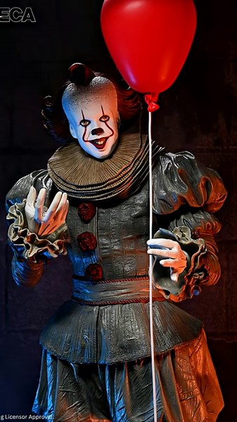 Neca It Welcome to Derry 1/4 scale Pennywise action figure #neca #pennywise