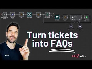 This AI Agent will Create an FAQ Knowledge Base (n8n tutorial)