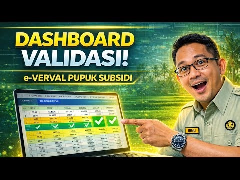 e-Verval Validation Dashboard! Manage Subsidized Fertilizer Sampling More Systematically