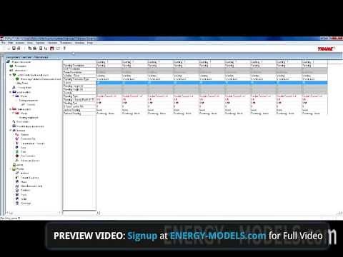 Trane TRACE 700 and Excel | Energy-Modeling.com