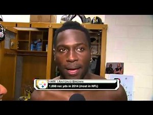 Antonio Brown Locker Room Interview