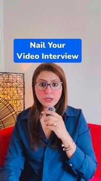 2 Video Interview Tips Most People Overlook