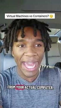 Differences between a VMs and containers🔥 #cybersecurity #networking #computerscience #tech #homelab