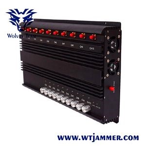 [Hot Item] 10 Bands Adjustable GSM CDMA 3G 4G 5g Mobile Phone WiFi GPS Lojack Signal Jammer