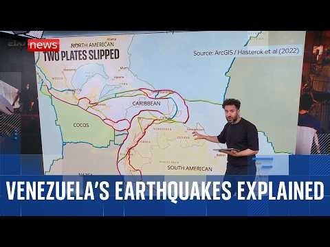 What caused Venezuela's earthquakes?