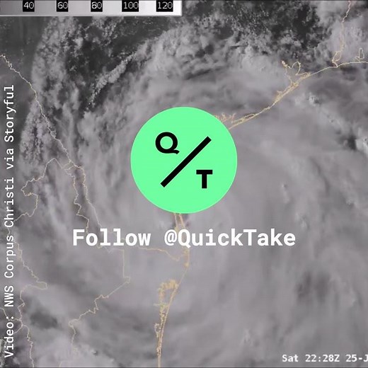 Hurricane Hanna Makes Landfall