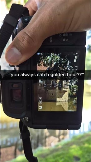 “you always catch golden hour?? App Demo: sunset checked first ⏰#locationscouting #atlasphoto #photo