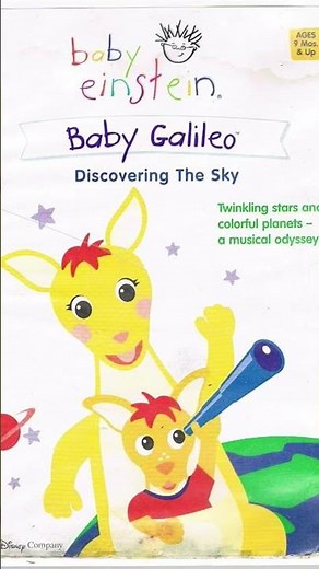 Baby Galileo as WALL-E DVD Menu #Shorts #babyeinstein #walle #space #pixar