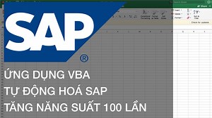 Ví dụ ứng dụng VBA để tự động hoá phần mềm SAP (SAP Gui Scripting)