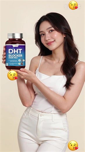 Viên uống Good Hair DHT Blocker PRO - Sản phẩm dành cho người có tình trạng rụng tóc và hỗ trợ giúp tóc chắc khỏe - Lọ 60 viên khatu minoxidil