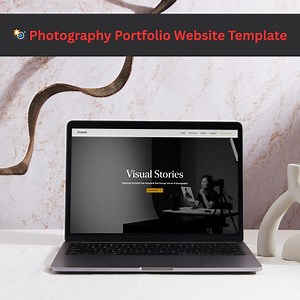 Photography Portfolio Website Template – Minimalist & Responsive – Editable Website for Photographers – Instant Download - Etsy Canada