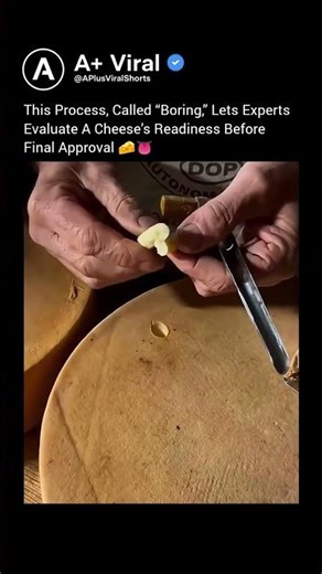 Boring Process for Cheese Readiness