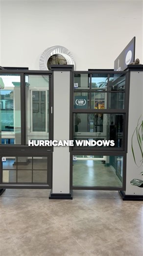 Hurricane windows ≠ just hurricanes 🌀More security. Less noise. Lower insurance. Higher home value.