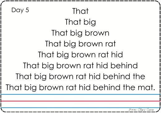 Reading Fluency Pyramid Challenge Week 1-53 #readingpractice #fluency | Ma'am Olyn's Corner