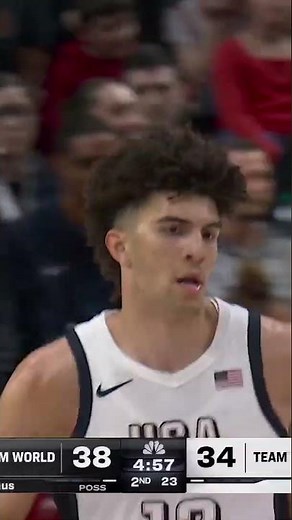 GET OUT of Cameron Boozer's way 😮