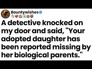 A detective said my adopted daughter was reported missing by her biological parents.