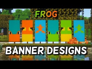 How to Make a Frog Banner in Minecraft 🐸 | Cute & Easy Tutorial